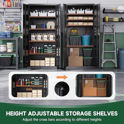 Letaya Metal Garage Storage Cabinets - Image 5
