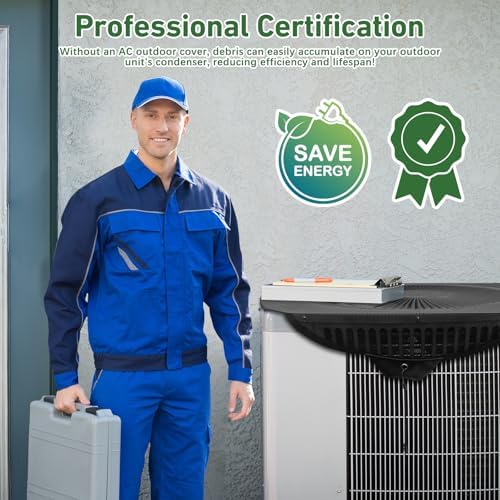 Central Air Conditioner Cover for Outside Units 36x36, Mesh AC Covers for - Image 5