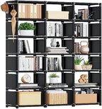 Mavivegue Bookcase, 18-Cube Extra Large Book Shelf, DIY Cube Storage Organizer by Mavivegue