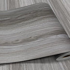 Woodgrain Vinyl Floor Roll, 11.8" x 590", Quick‑Apply Peel & Stick by auxua