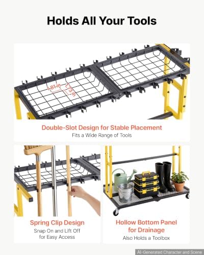 VEVOR Garden Tool Organizer - Image 3