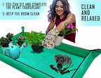 BIUWING Extra Large Plant Repotting Mat, Thickened Waterproof - Image 5
