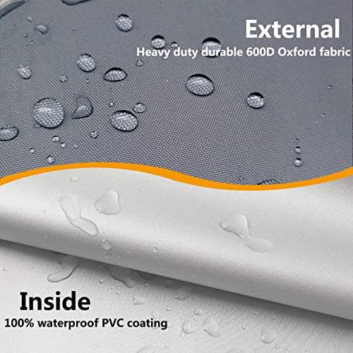 Waterproof Shelf Cover, 600D Heavy Duty Dustproof Storage Wire Rack Covers - Image 5