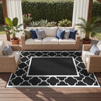 GENIMO Outdoor Rug, Waterproof Plastic Rugs - Image 5