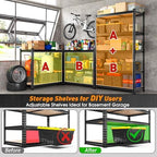 REIBII 2400LBS Garage Shelving - Image 5