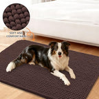 Smiry Dog Door Mat for Muddy Paws 24x16, Absorbent Low-Profile Doormats - Image 2