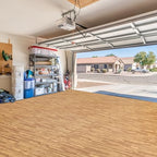 Sorbus Interlocking Wood Grain Foam Floor Tiles - Image 5