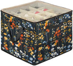 Rustic Floral Shoe Organizer for Closet by Mardesigns