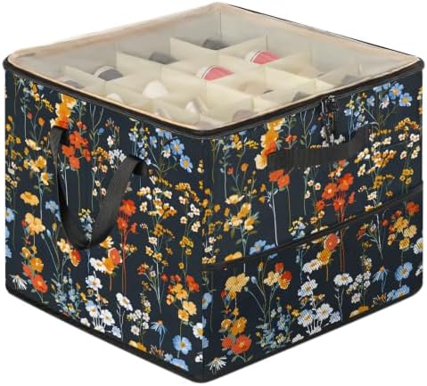 Rustic Floral Shoe Organizer for Closet by Mardesigns
