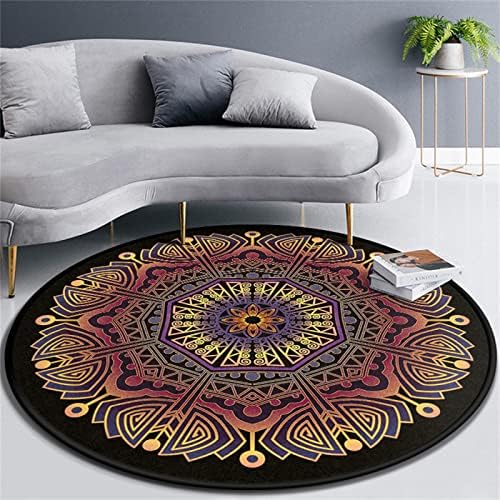 Chair Mat for Hardwood Floor Anti-Slip Floor Protector Round Gaming Computer - Image 3