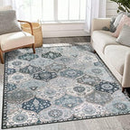 Lahome Moroccan Washable Rugs, 3x5 Area Rug by Lahome