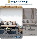 48Pack 12" x 12" Interlocking Composite Deck Tiles, Waterproof Composite Wood - Image 5