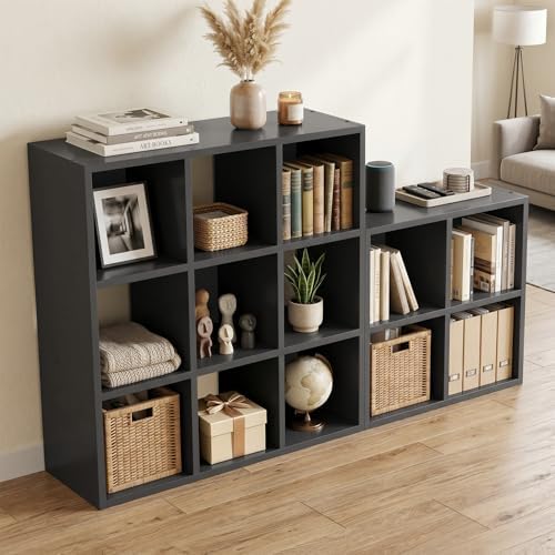 LUCKLIFE 9-Cube Storage Organizer, Modular Bookcase Shelf - Image 7