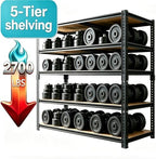 5-Tier Garage Storage Shelving - Image 6