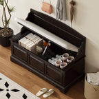 Knocbel Rustic Entry Storage Bench - Image 3