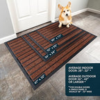 ubdyo Extra Durable Door Mat Outside Entrance - Image 3
