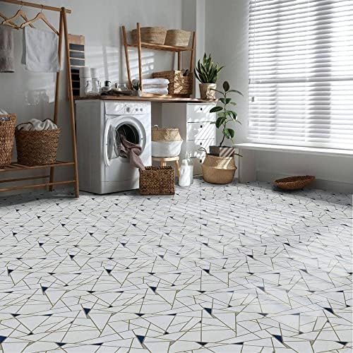 Vinyl Peel & Stick Vinyl Floor Tiles, 12 x 12 in - Image 2