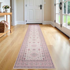 2x10 Runner Rug Washable Non Slip Boho Floor Mat - Image 4