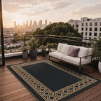 GENIMO Outdoor Rug, Waterproof Plastic Rugs - Image 3