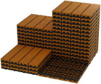 GarveeTech 27-Pack 12"X12" Composite Deck Tiles | Interlocking Waterproof Patio - Image 2