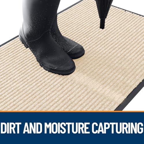 OLANLY 2-Pack Front Door Mats 71x23, Waterproof Heavy-Duty Doormats - Image 5