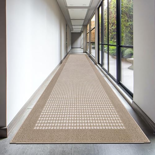 Ileading Runner Rug for Hallways 2.6'x12' Heavy-Duty Durable Entryway Floor Mat by Ileading