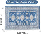 2x3 Door Mat Washable Boho Non Slip Small Throw Rug - Image 2