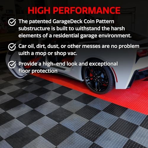 SnapLock GarageDeck 12"x12" Interlocking Garage Floor Tiles - Image 2