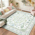 RELEANY Washable Area Rug, Square 8'x8' by RELEANY