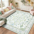 RELEANY Washable Area Rug, Square 8'x8' by RELEANY