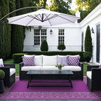 GENIMO Outdoor Rug, Waterproof Plastic Rugs - Image 3