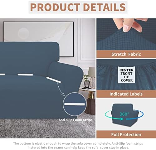 Easy-Going 100% Waterproof Chair Couch Cover, Stretch Jacquard Sofa Cover - Image 4