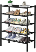 ROMGUAR CRAFT 5 Tier Bamboo Shoe Rack by ROMGUAR+CRAFT