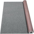 Grefinity Marine Carpet, 5 FT x 25 FT Smoke Gray Indoor Outdoor Carpet by Grefinity