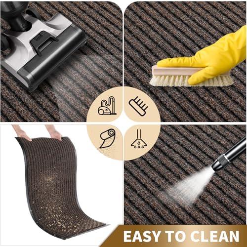 Yimobra Front Door Mat Outdoor Indoor 47x24, Waterproof Doormat - Image 6