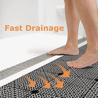 12 Pack Interlocking Floor Tiles 11.8" x 11.8" Interlocking Rubber Floor Mat - Image 4