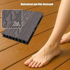 33"x33" Interlocking Decking Tiles, Floating Deck Kit - Image 3