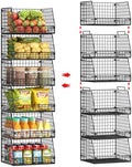 Jakyitvi 6 Pack Stackable Wire Baskets by Jakyitvi