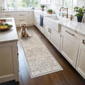 2x6 Hallway Washable Runner Rug : Vintage Soft Kitchen Laundry Runner by HYHAOYUNLAI