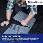 SafeRacks Vented Interlocking Garage Floor Tiles - Image 3