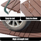 Interlocking Deck Tile – 44-Pack 12"x12" Plastic Flooring Tile, Outdoor Deck - Image 4