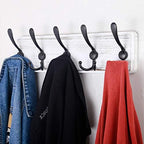 SKOLOO Rustic Wall Mounted Coat Rack: 16" Stud Spacing, Pine Real Wood Plank - Image 2