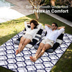 OLANLY Outdoor Rug 6x9 ft Waterproof Reversible Braided Mat - Image 5