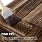 FAHKNS 20 PCS Acacia Wood Interlocking Deck Tiles - Image 5