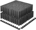SUPERJARE 0.79'' Extra-Thick 18 Pcs 72 Sq Ft Exercise Equipment Mats by SUPERJARE