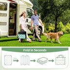 GENIMO Outdoor Rug, Waterproof Plastic Rugs - Image 4