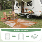 GENIMO Outdoor Rug, Waterproof Plastic - Image 7