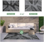GENIMO Outdoor Rug, Waterproof Plastic Rugs - Image 2