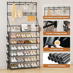 OYREL Shoe Rack 7 Tier Sturdy Shoe Racks Organizer - Image 5