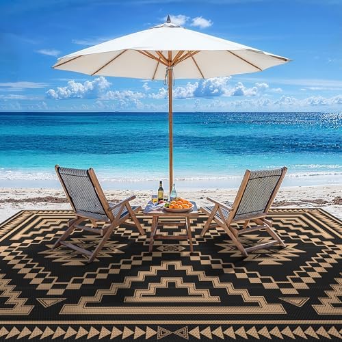 GENIMO Outdoor Rug, Waterproof Plastic Rugs - Image 5